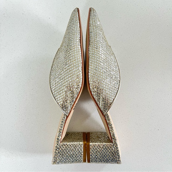 Allegra James Fiona Metallic Slide Mules - Picture 7 of 10